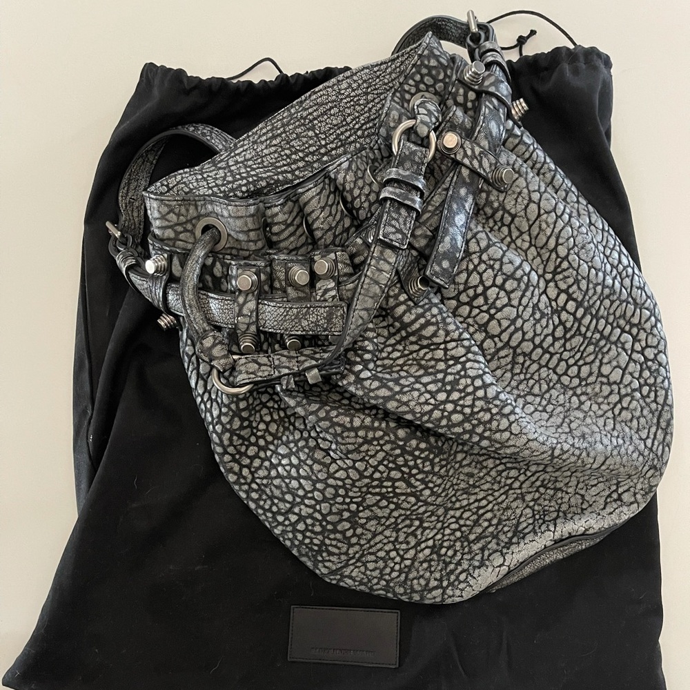 Alexander Wang leather bucket bag